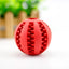 Rubber Mint Feeding Ball Built-In Food Storage Bin