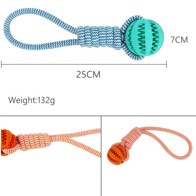 Pet Braid Rope Ball Toy New Dog Toys