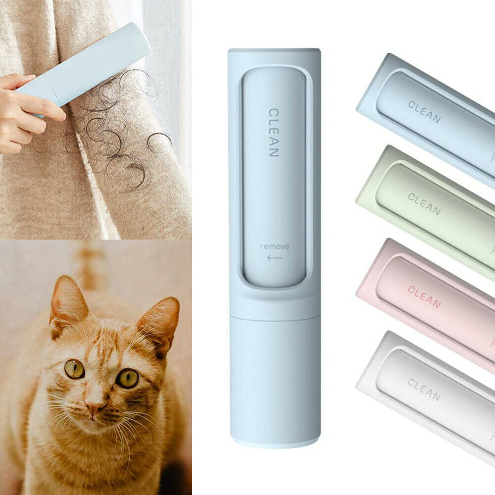 Pet Hair Remover Brush Dog and Cat Lint Remover Pet Fur with Self-Clean Brush Pet Hair Remover Brush