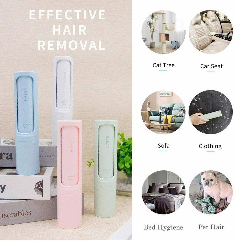 Pet Hair Remover Brush Dog and Cat Lint Remover Pet Fur with Self-Clean Brush Pet Hair Remover Brush