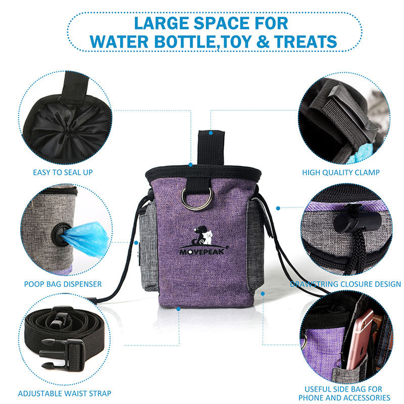 Portable Snack Bag for Training Pets Training Bag