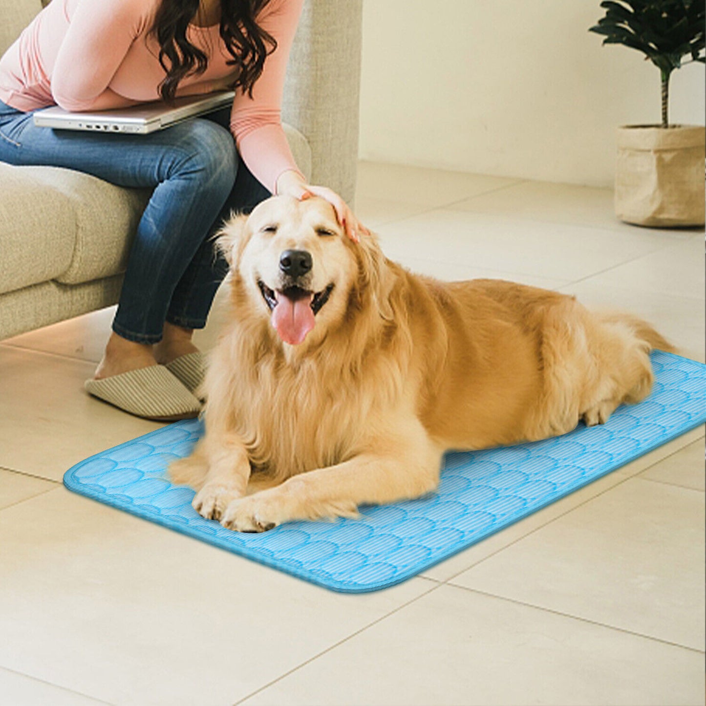 Pet Cooling Mat Cool Pad Cushion Dog Cat Puppy Blanket for Summer Sleeping Bed Dog Cooling Bed Pet Cooling Mat